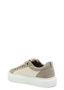 Ace chevron-knit suede sneakers