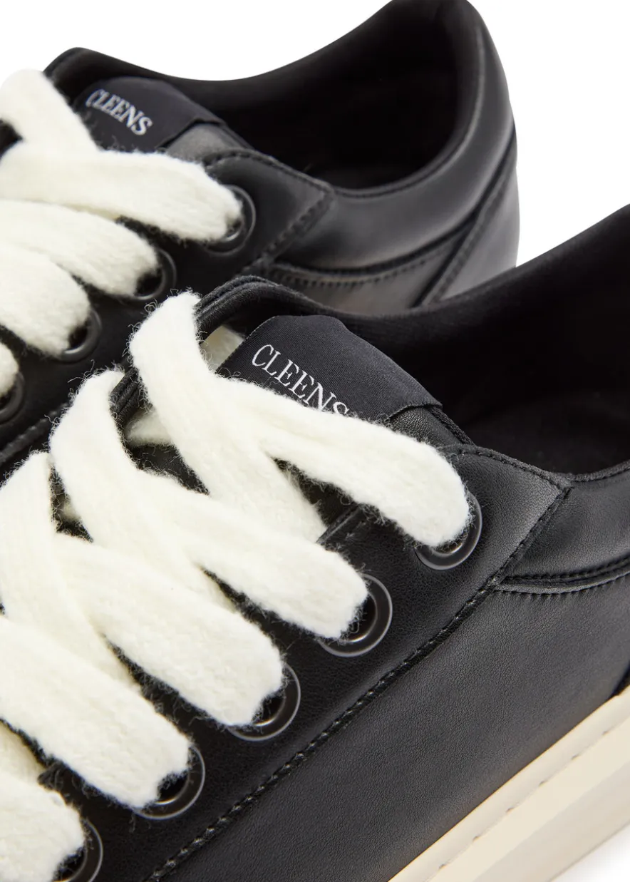 Ace chunky-lace leather sneakers