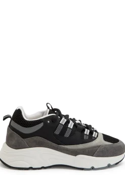 Aero Runner panelled mesh sneakers