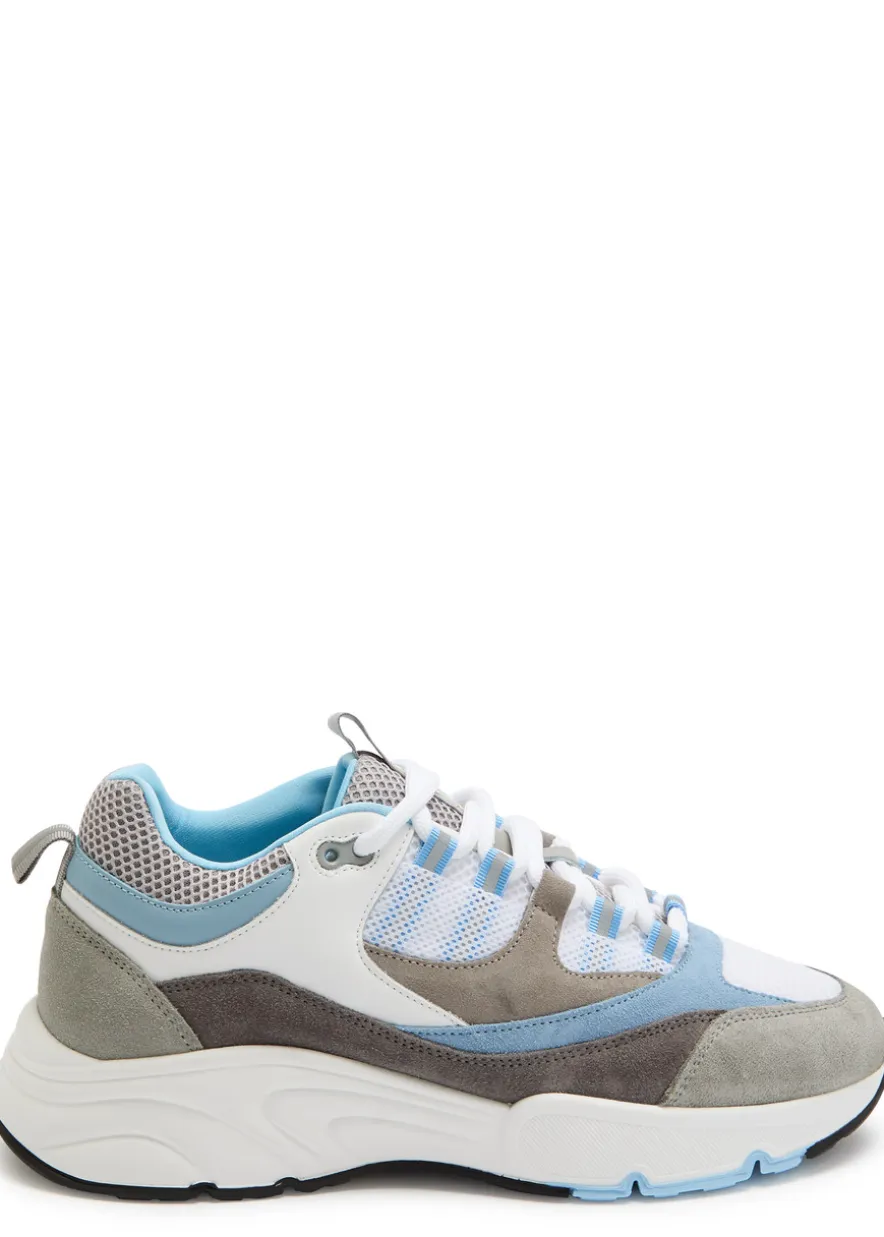 Aero Runner panelled mesh sneakers