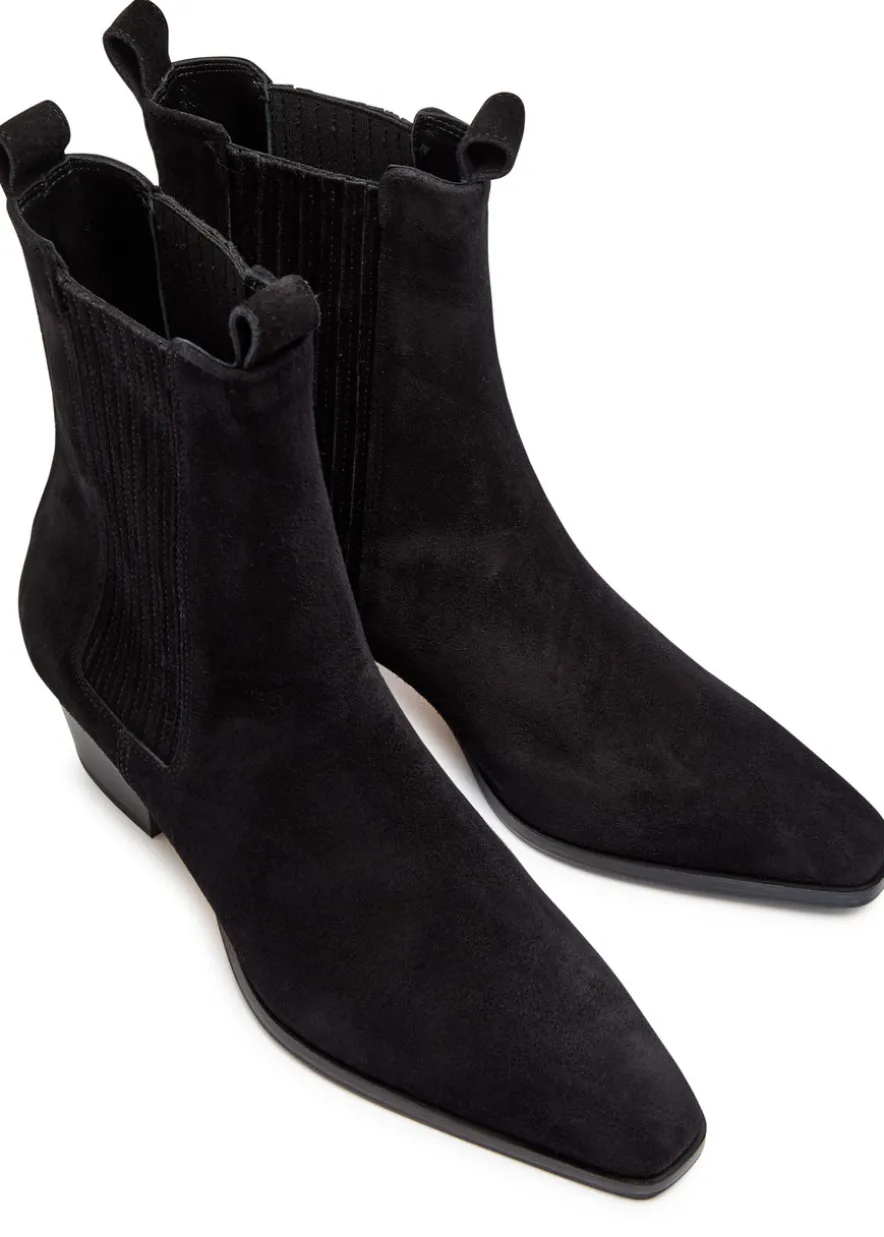 Agata 35 suede ankle boots