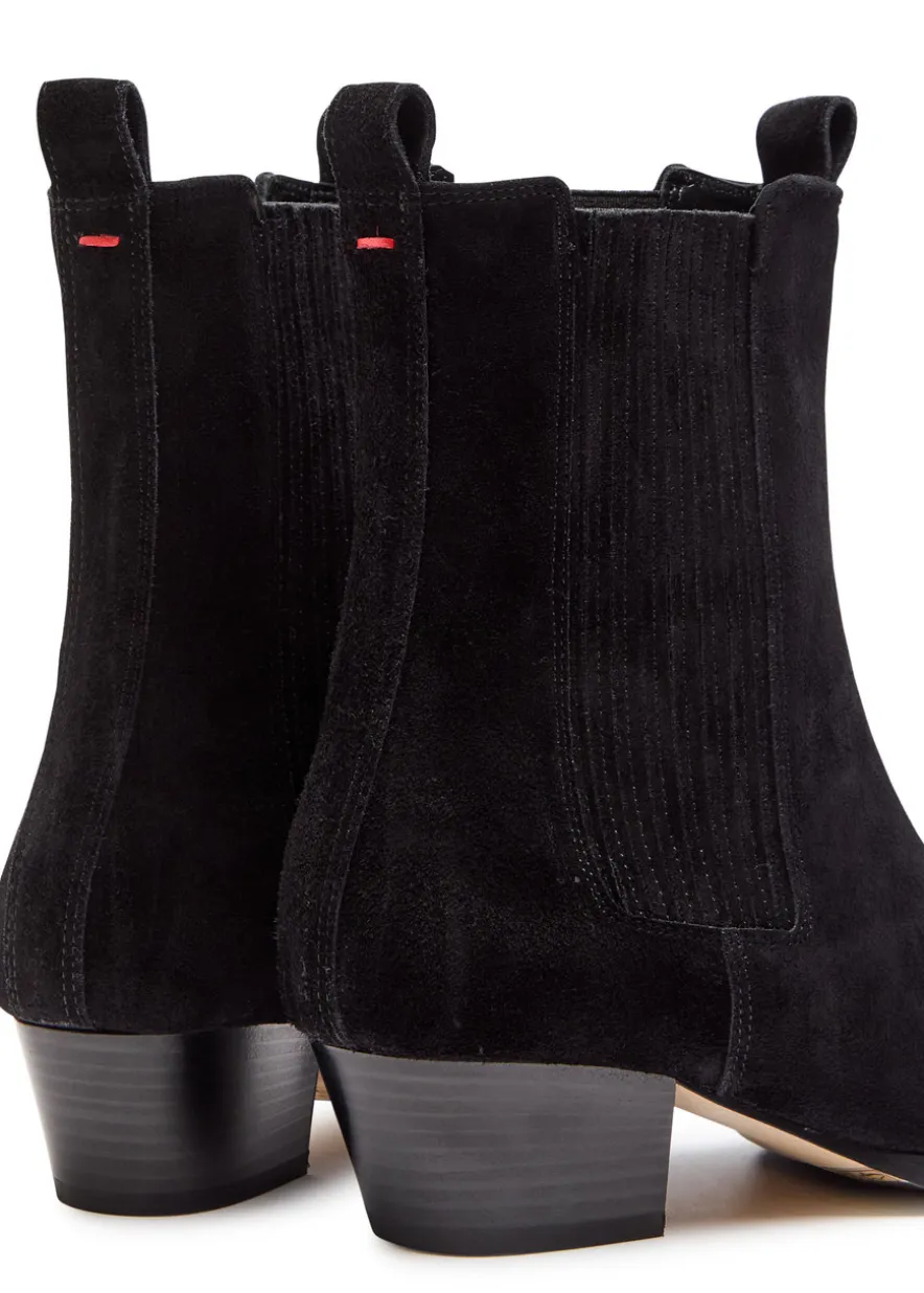 Agata 35 suede ankle boots