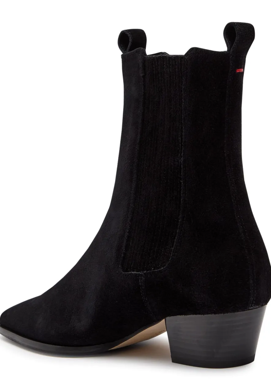 Agata 35 suede ankle boots