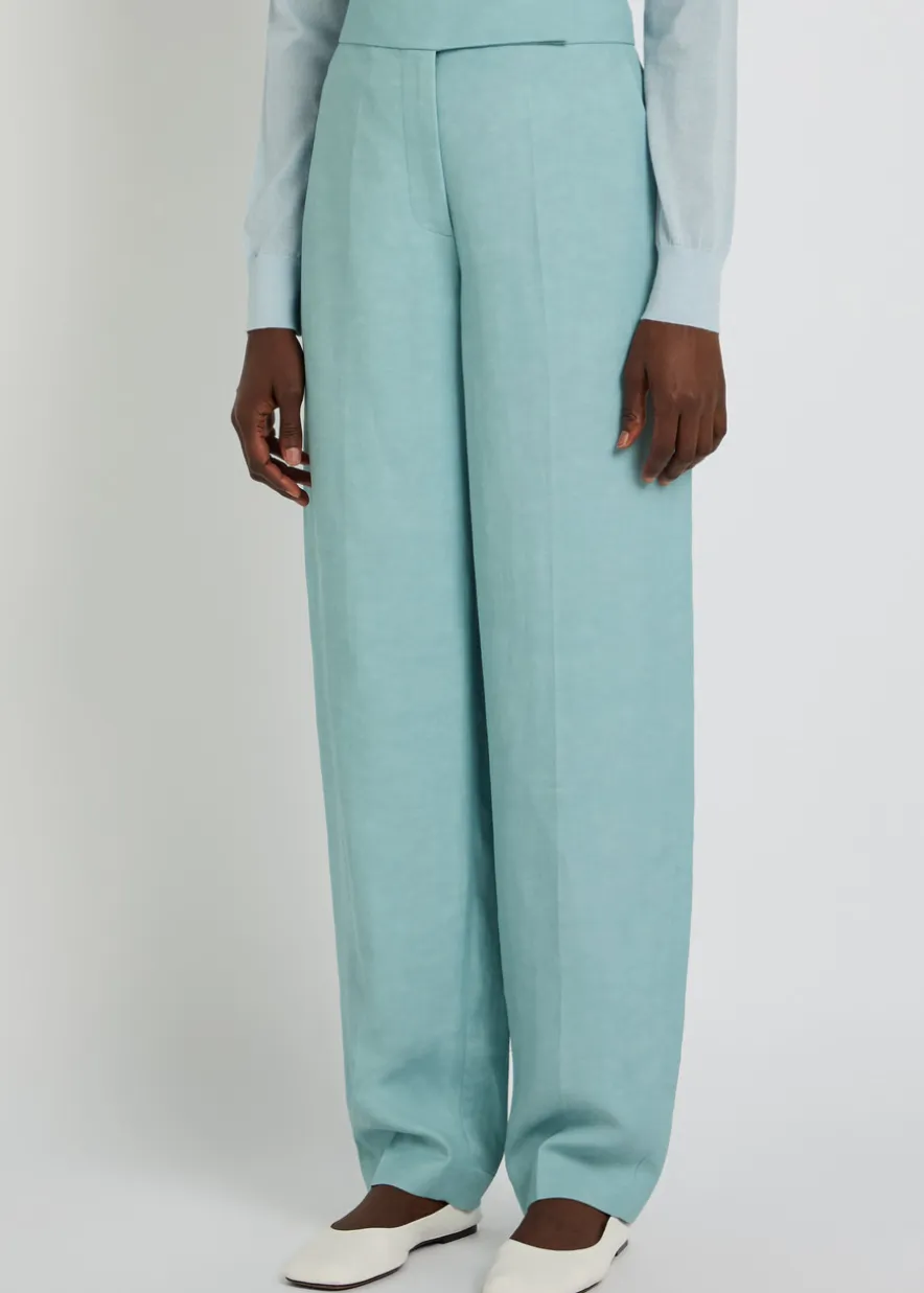 Aix tapered-leg woven trousers
