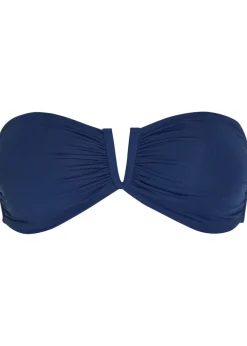 Alba pleated bikini top