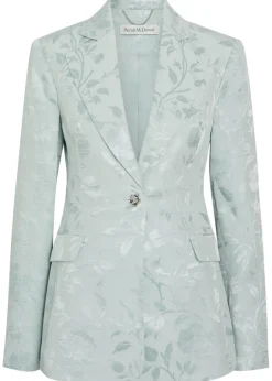 Alice floral-jacquard woven blazer