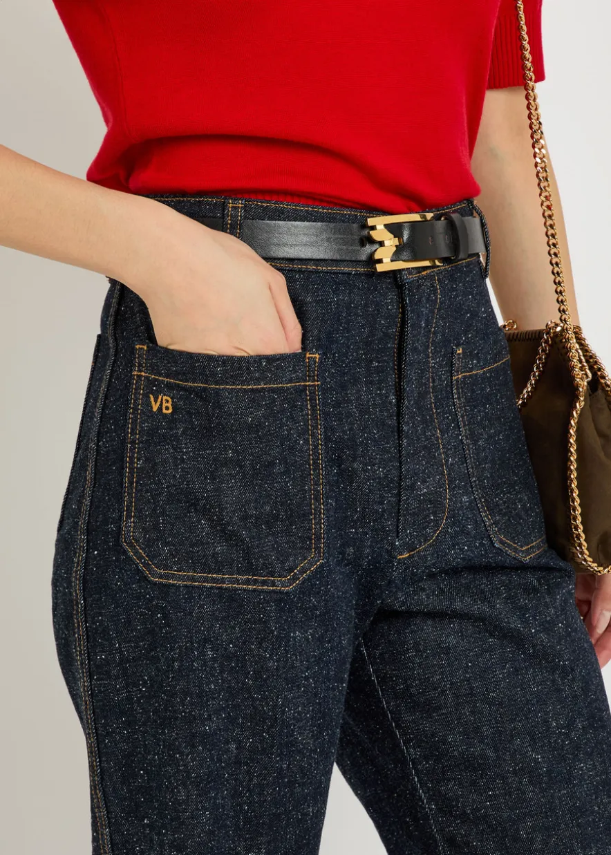 Alina flared-leg jeans