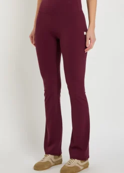 AllTheFeels™ flared-leg stretch-jersey leggings