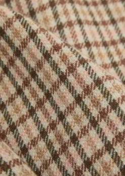 Altai checked wool and cashmere-blend jacket