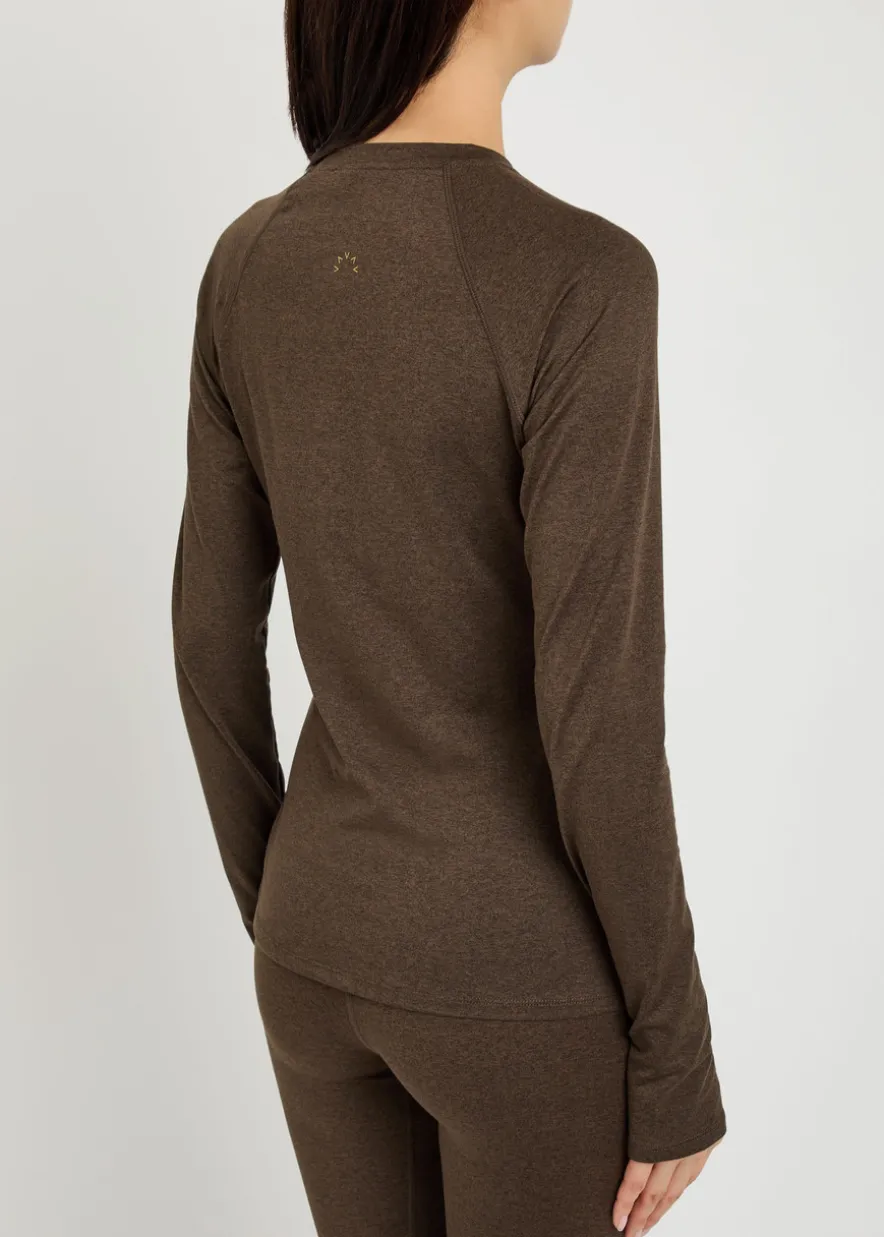 Always Warm stretch-jersey top