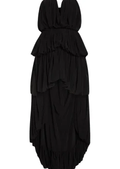 Aly gathered tissue jersey mini dress