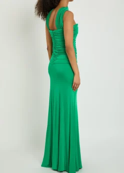 Amanda stretch-jersey maxi dress