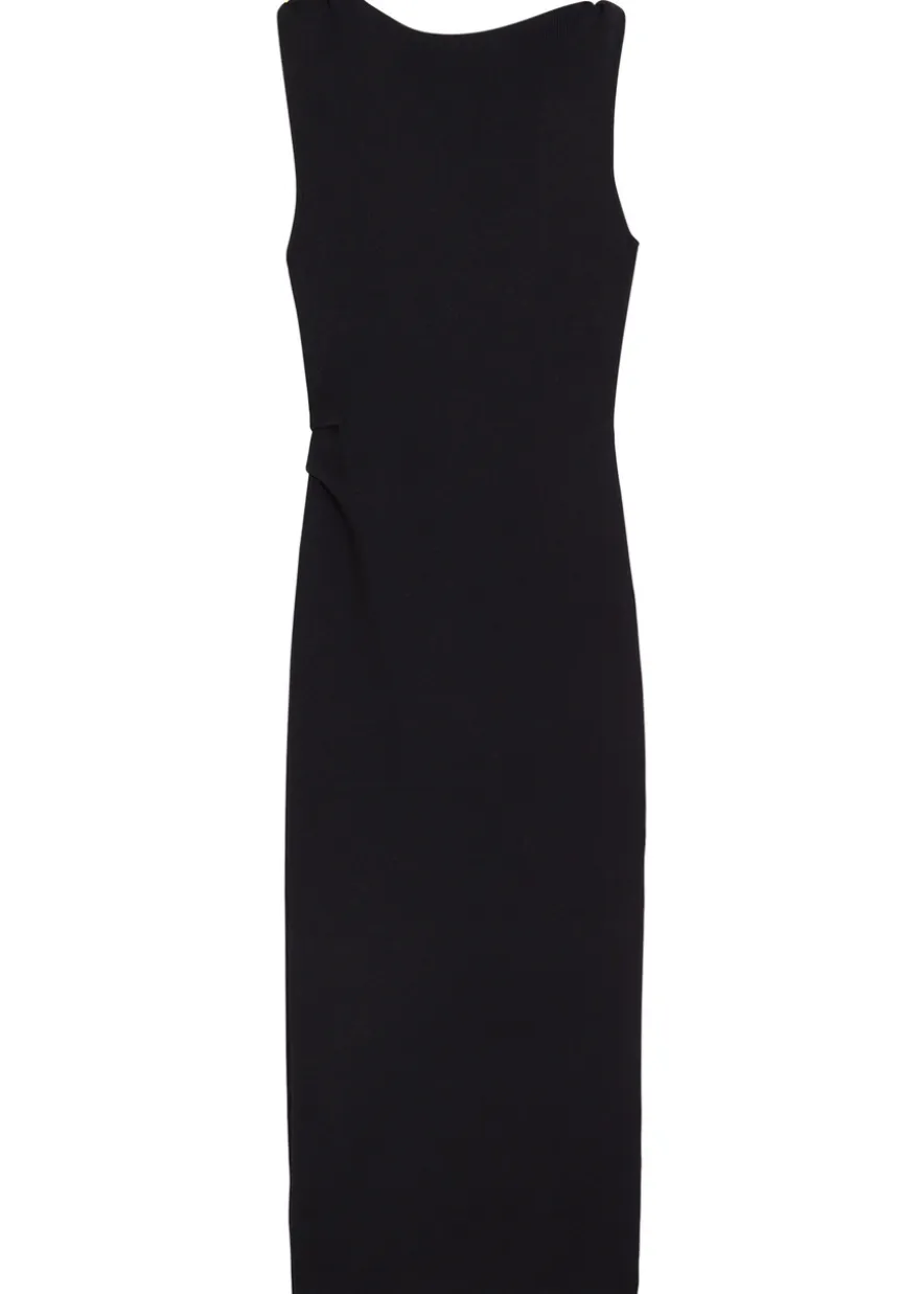 Amani knitted midi dress
