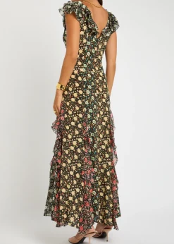 Ambika floral-print silk-chiffon maxi dress