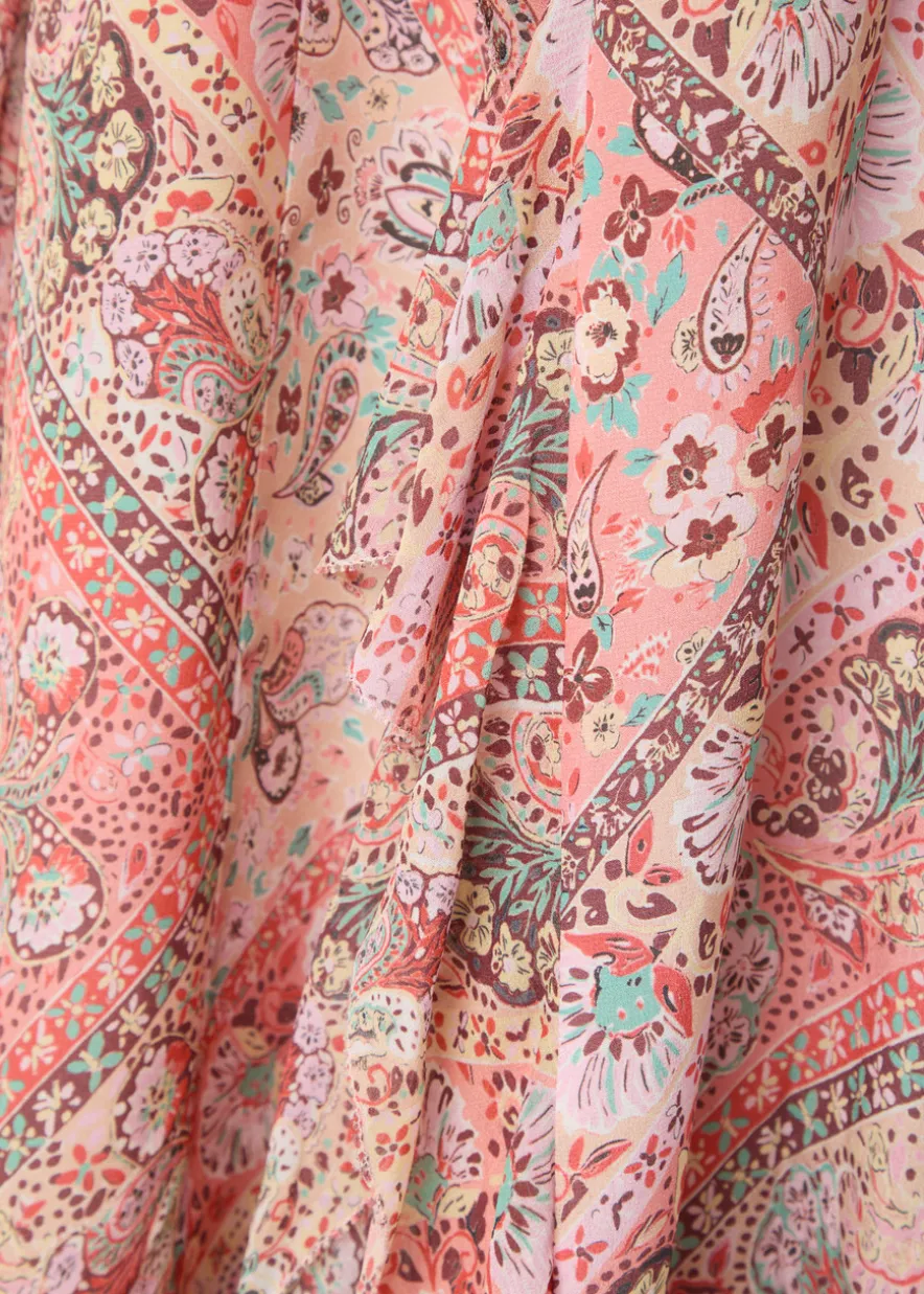 Ambika patterned silk-chiffon maxi dress