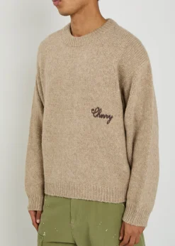 American Classic logo alpaca-blend jumper
