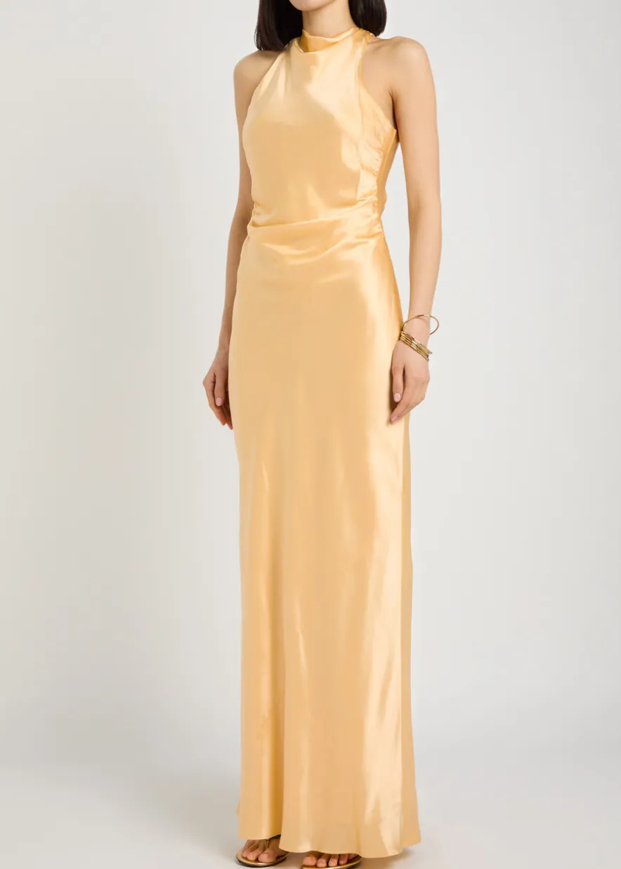 Anaiis silk maxi dress