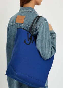 Anchor large canvas tote bag