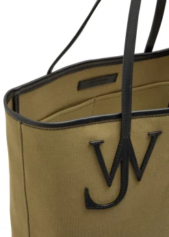 Anchor large canvas tote bag