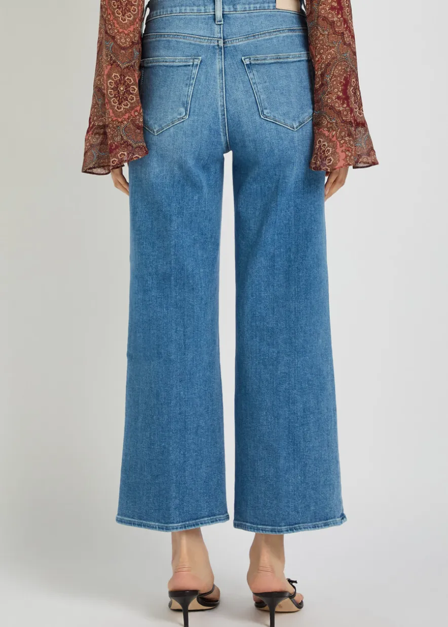 Anessa cropped wide-leg jeans