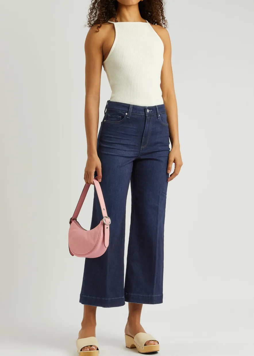 Anessa cropped wide-leg jeans