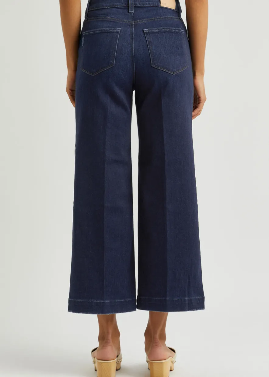 Anessa cropped wide-leg jeans