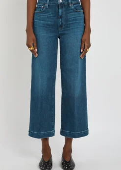 Anessa cropped wide-leg jeans