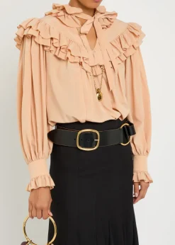 Anita leather belt