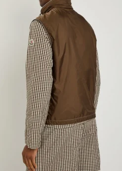 Ansiei hooded nylon gilet