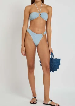 Apalulco metallic bikini briefs