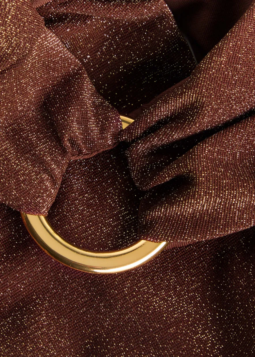Apalulco metallic bikini briefs