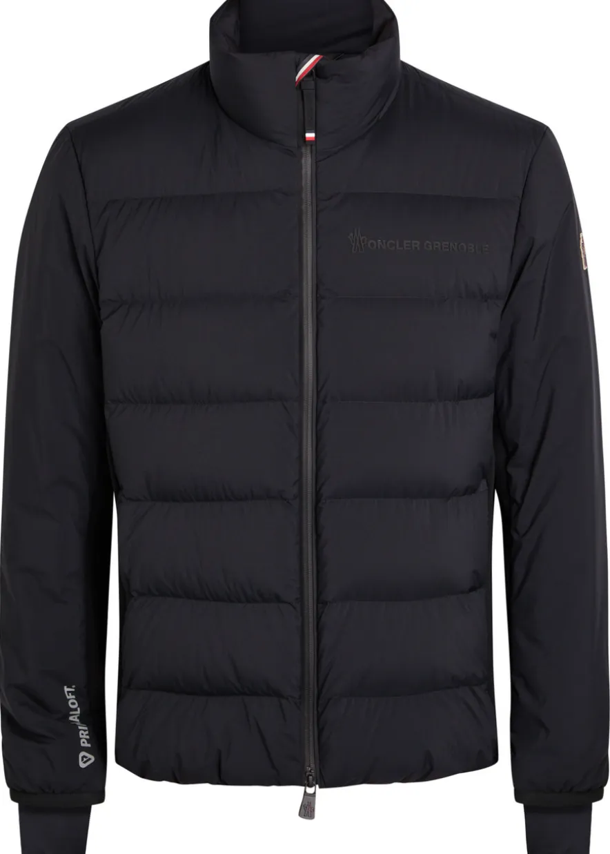 Arapipe padded shell and stretch-jersey jacket