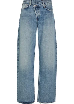 Arc Criss Cross asymmetric straight-leg jeans