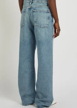 Arc Criss Cross asymmetric straight-leg jeans