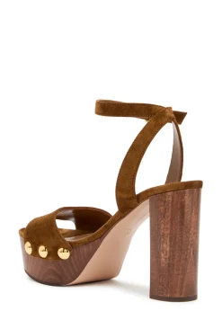 Ardéa 110 platform suede sandals