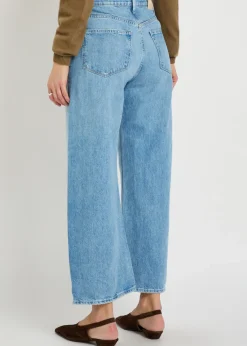 Arellia barrel-leg denim jeans