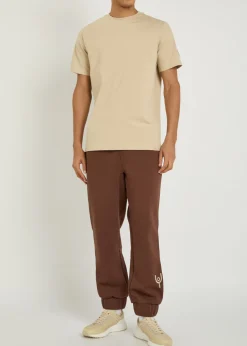 Arensby logo-embroidered cotton T-shirt