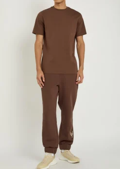 Arensby logo-embroidered cotton T-shirt
