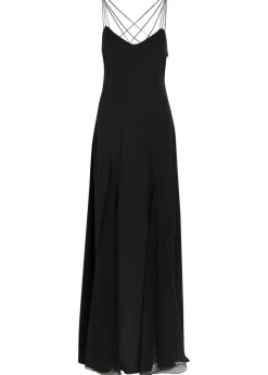 Ariadne embellished stretch-crepe maxi dress