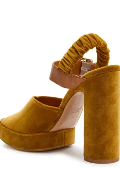 Aria suede platform sandals