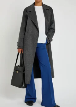 Arline wool and cashmere-blend trench coat