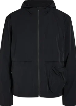 Ashbury hooded stretch-nylon run jacket