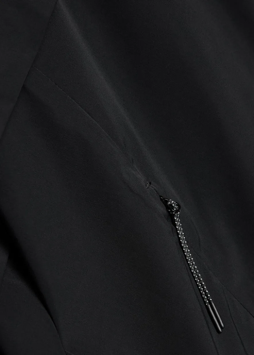 Ashbury hooded stretch-nylon run jacket