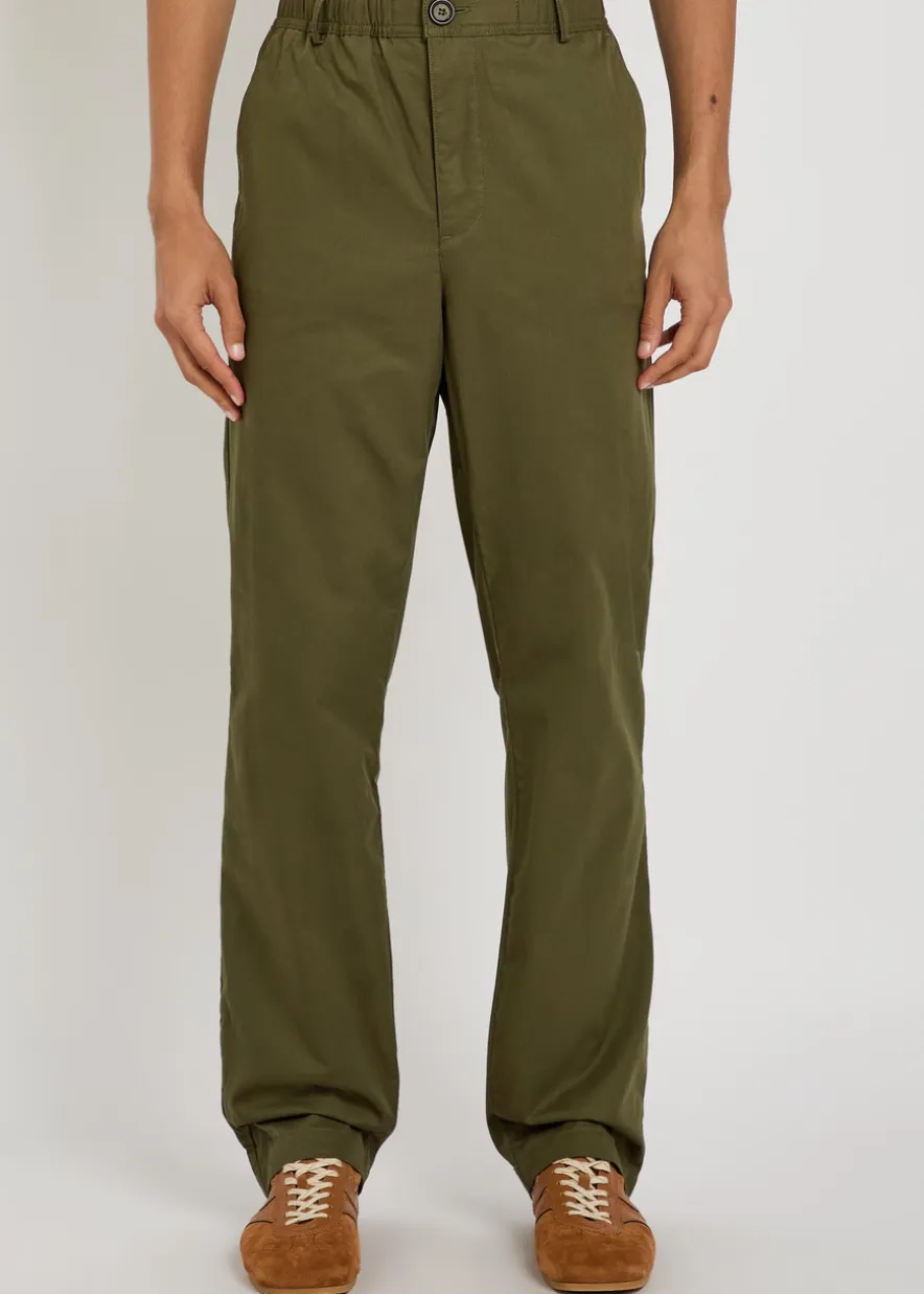 Ashdown straight-leg cotton trousers