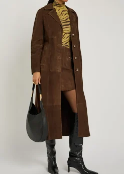 Astrea suede coat