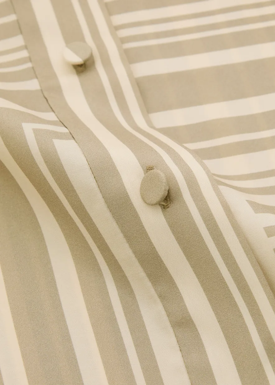 Atlan printed silk shirt