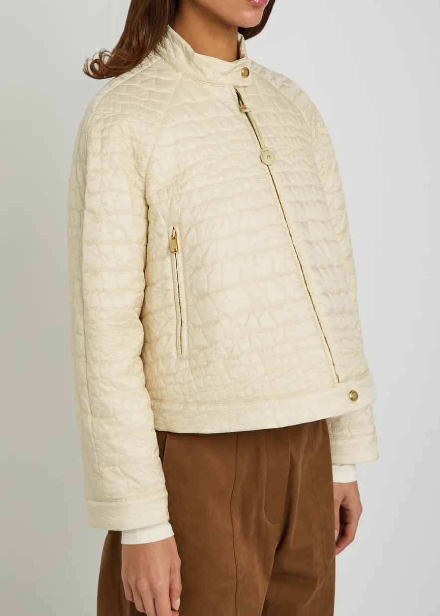 Aubrieta quilted nylon jacket