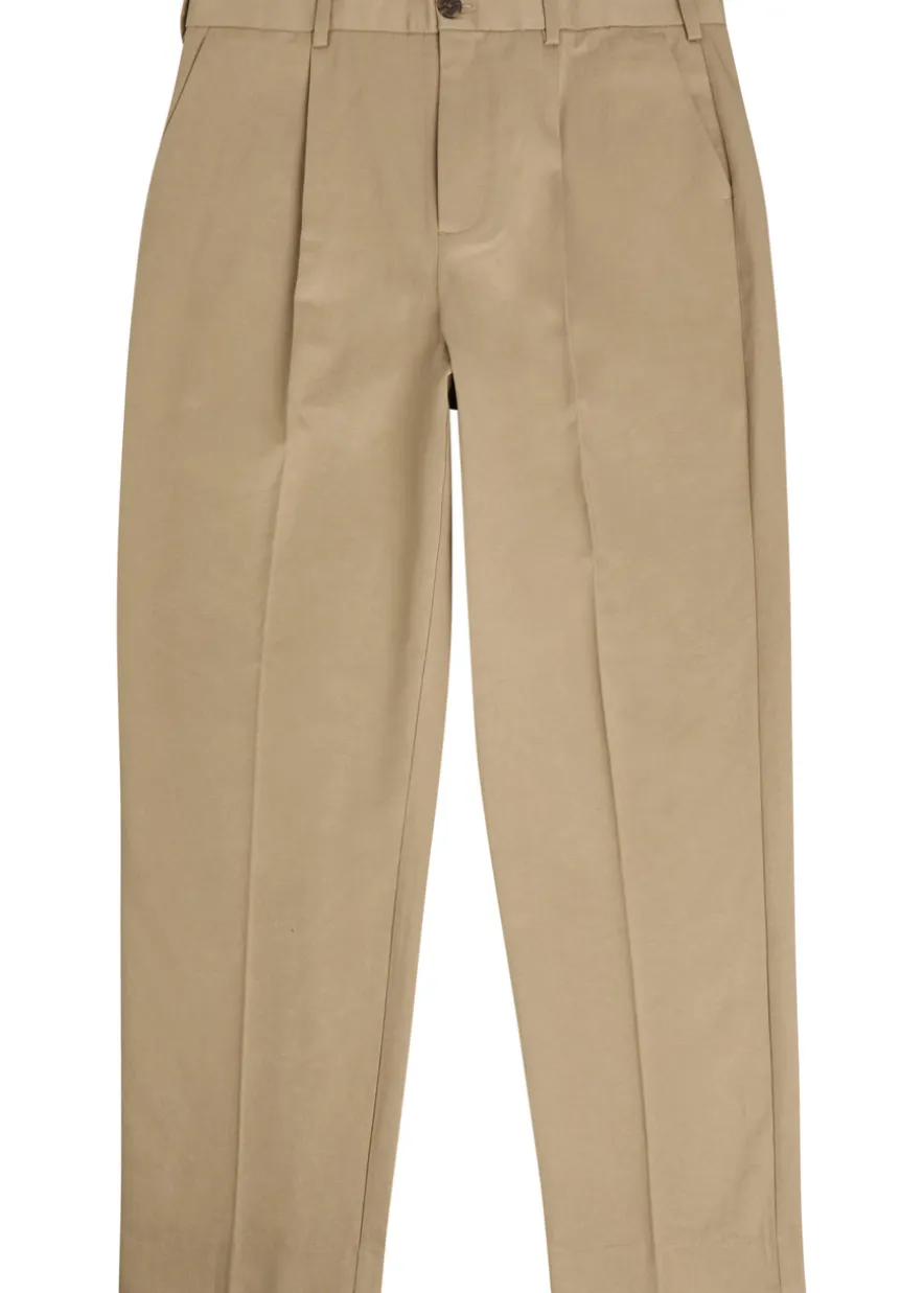 Aubyn tapered-leg twill trousers