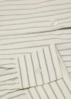 Aurel striped cotton-poplin shirt
