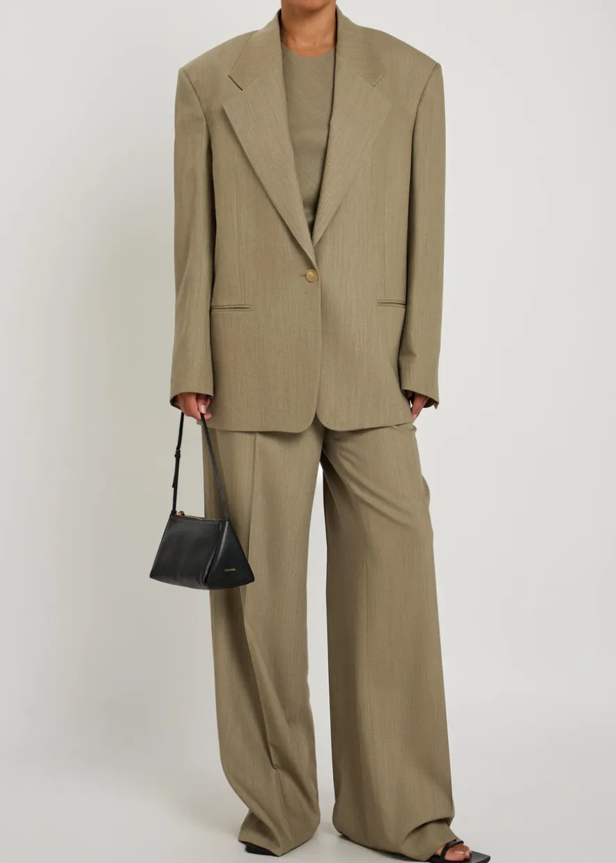 Avery wool-blend blazer